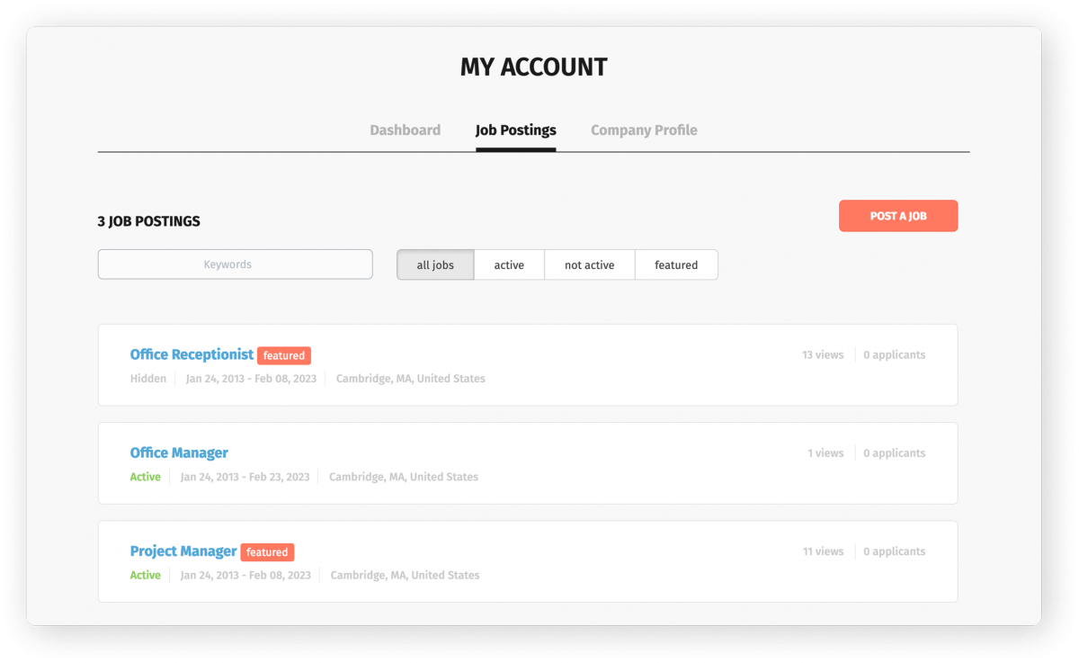 Explore employers tools